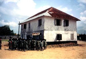 Nigeria's first Christian Mission in Badagry. This is located at the museum of slavery. Image courtesy of WikiPedia.