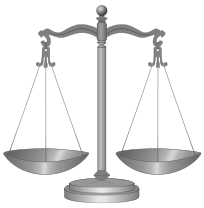 Scale of justice