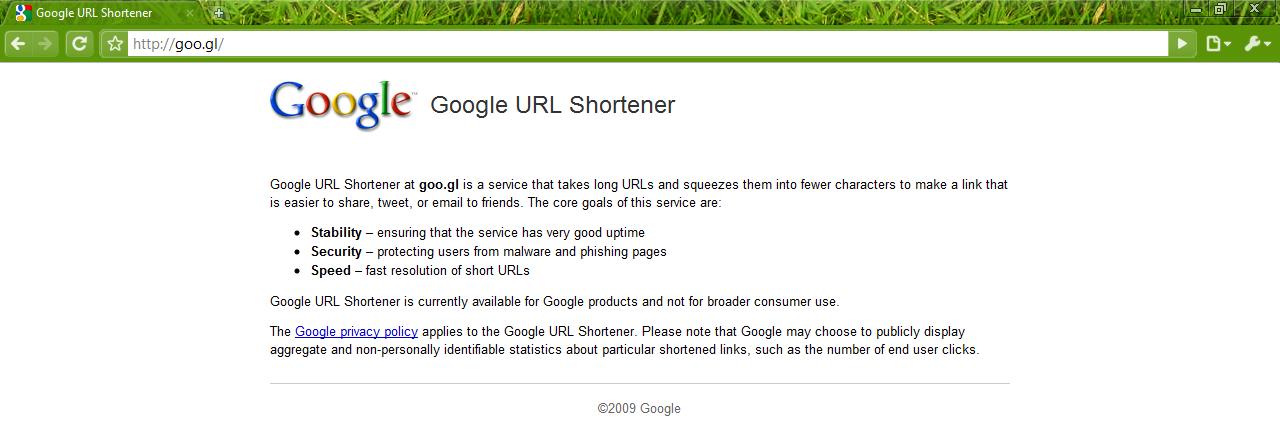 Google URL Shortener brings attention to Greenland & is Google dominating the Internet?
