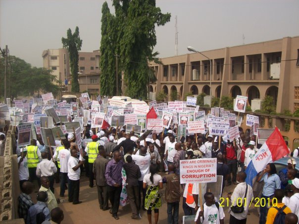 A Save Nigeria Group rally in Nigeria. Nigerians are rejecting bad governance and together we are DEMANDING for GOOD GOVERNANCE.