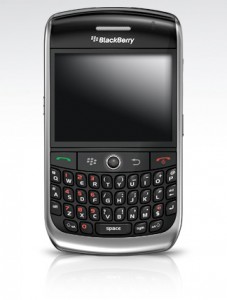 A BlackBerry Curve 8900