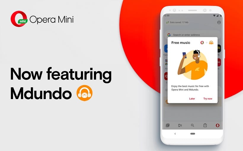 Opera Mini signs music download deal with Mdundo