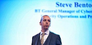 Steve Benton, BT Deputy CSO, GM Cyber and Physical Security Operations and Programmes