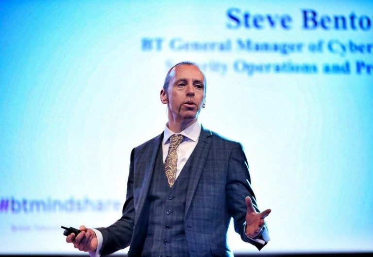 Steve Benton, BT Deputy CSO, GM Cyber and Physical Security Operations and Programmes