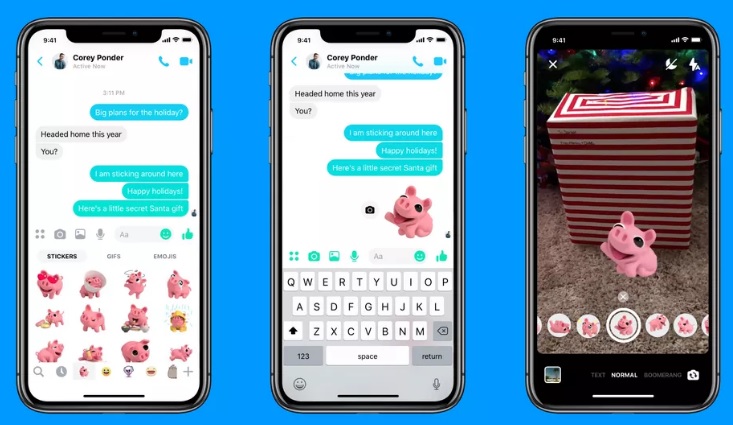 Facebook introduces Boomerang support and selfie mode for Messenger Facebook introduces Boomerang support and selfie mode for Messenger