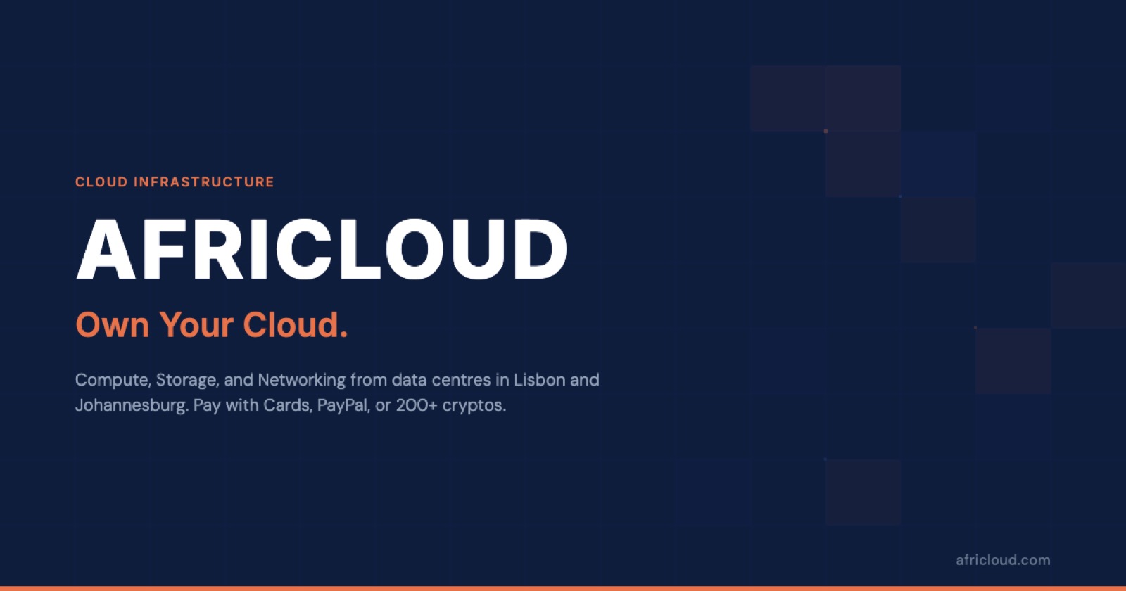 AFRICLOUD expands platform with storage, networking, and developer API