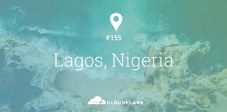 Lagos is CloudFlare's 155th peering city.