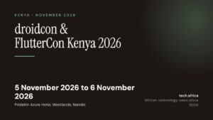 droidcon fluttercon kenya 2026 card