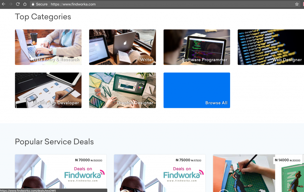 findworka.com screenshot