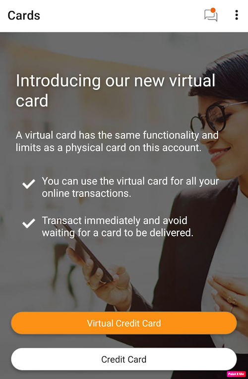 FNB Virtual Credit Card