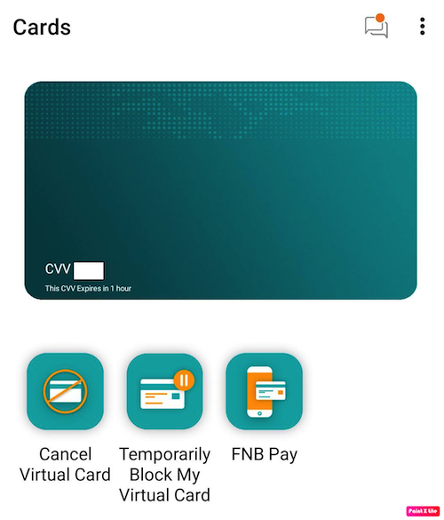 FNB Virtual Card