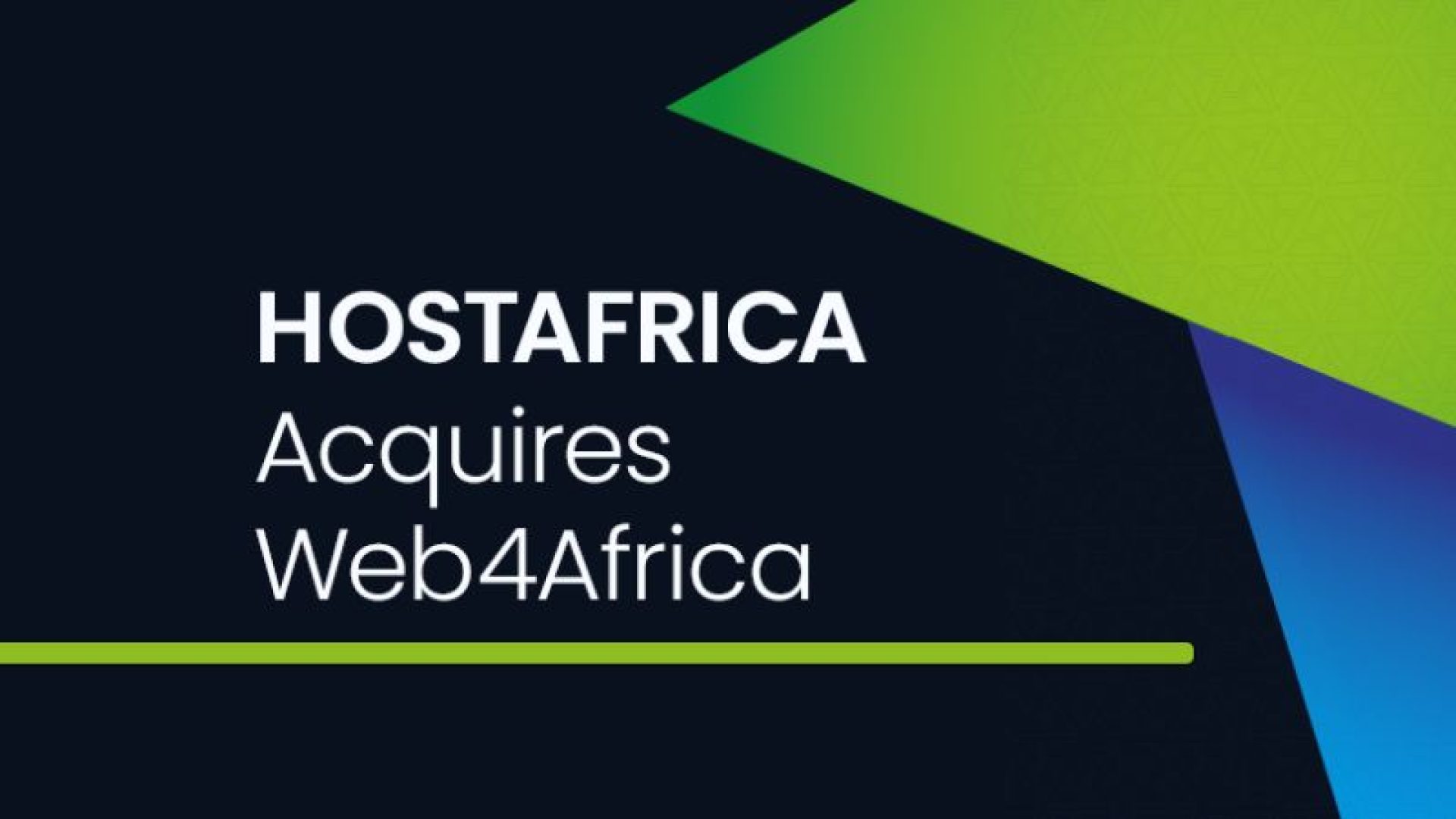 HOSTAFRICA Acquires Web4Africa To Boost African Presence