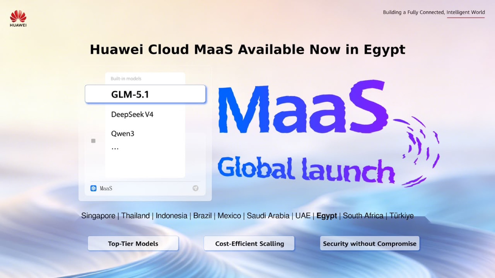 Huawei Cloud launches Model-as-a-Service in Egypt