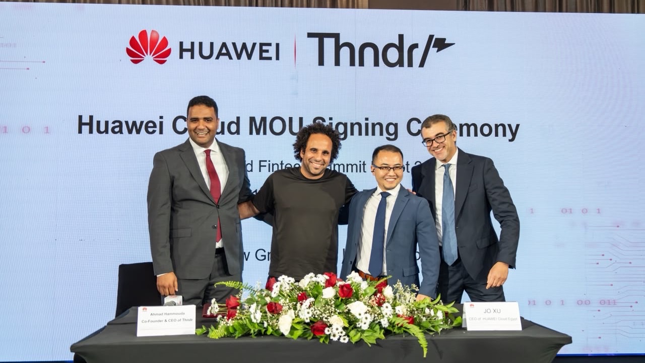 Huawei Cloud and Thndr partner on Egyptian fintech 2 Huawei Cloud and Thndr partner on Egyptian fintech