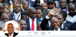 President Jacob Zuma is on Twitter