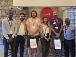 iColo and LINX team together at a data centre visit in August 2022