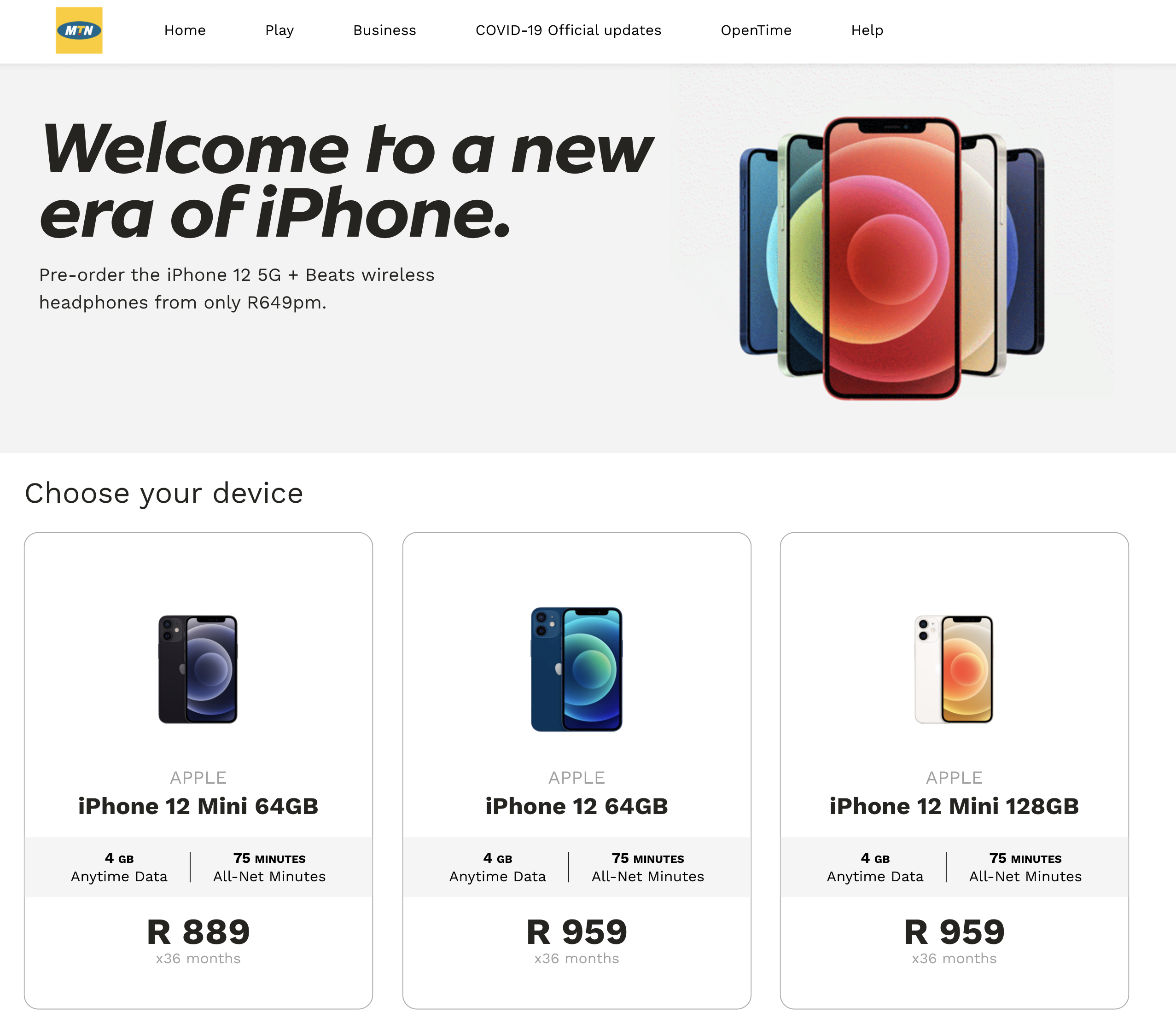 iphone 12 pro contract deals vodacom