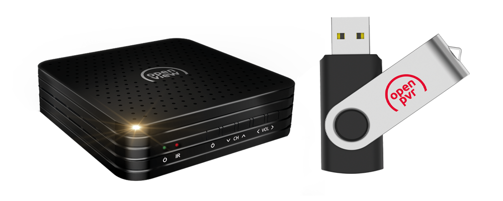 An Openview decoder & PVR flash stick