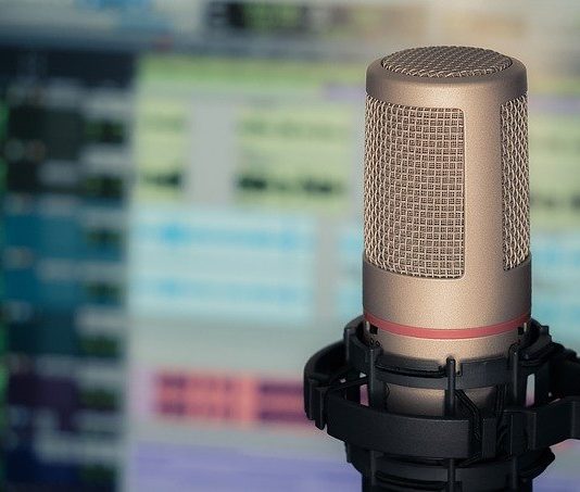 Podcast microphone