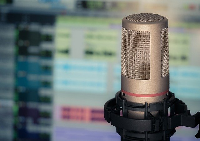 Podcast microphone