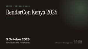 RenderCon Kenya returns to Nairobi on 3 October 2 rendercon kenya 2026 card