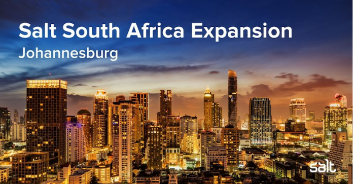 Salt South Africa expands into Johannesburg