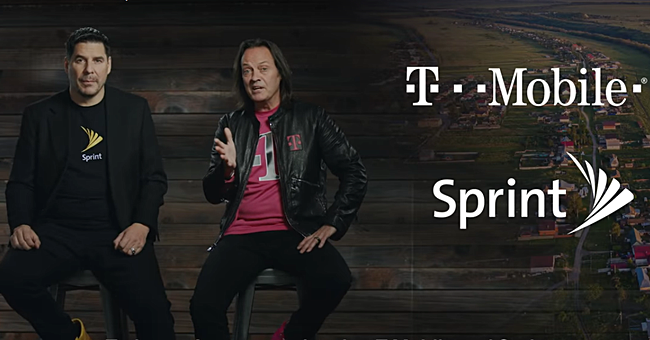 T-Mobile CEO and Sprint CEO announce that their two companies have reached an agreement to come together to form a new company.