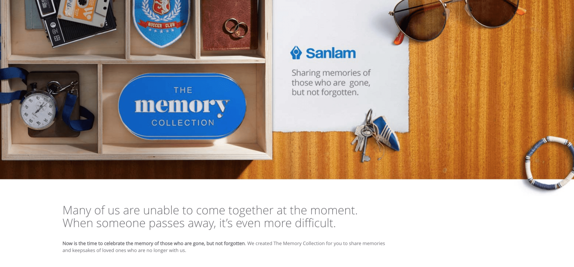 Sanlam launches The Memory Collection