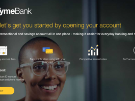 A bank account can be opened with Tyme Bank online using a South African ID Number and South African cellphone number.