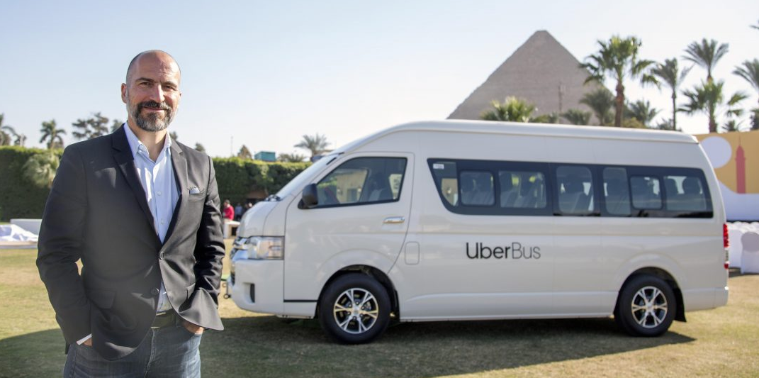 Uber Bus launched in Cairo Egypt