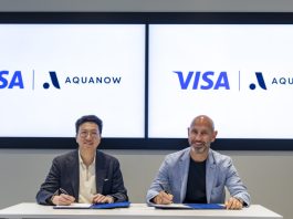Godfrey Sullivan, Head of Product and Solutions for CEMEA at Visa and Phil Sham, CEO of Aquanow.