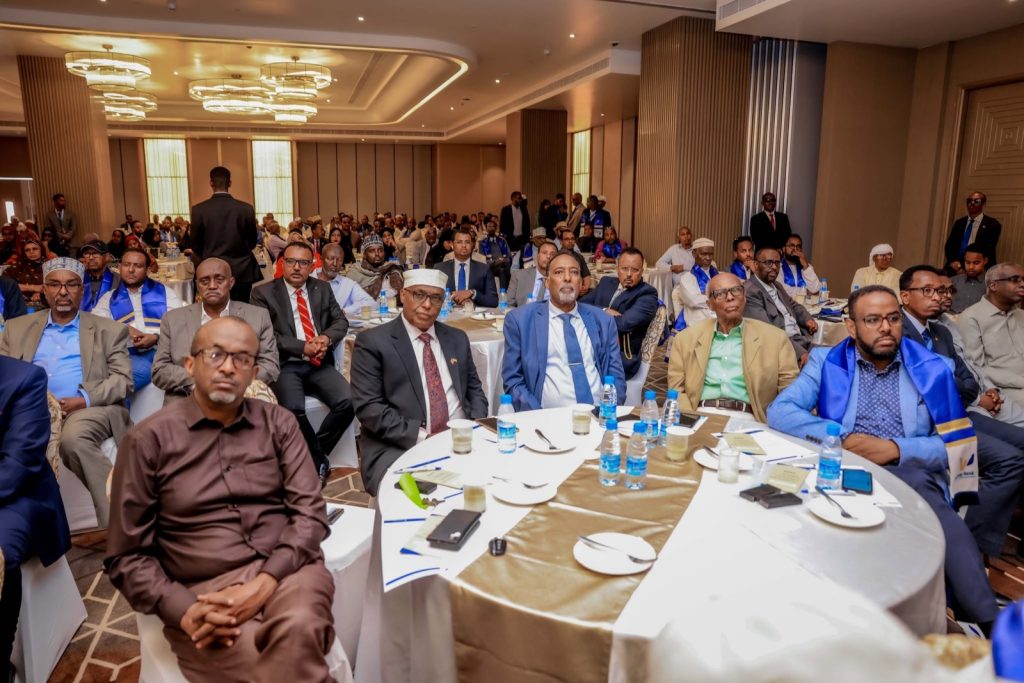 Q&A: building a digital Islamic bank in Somaliland 8 A seated audience of shareholders and invited guests fills the hall at the Wadaag Bank launch ceremony in Hargeisa, Somaliland.
