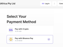 Web4Africa customers can now pay with Binance Pay